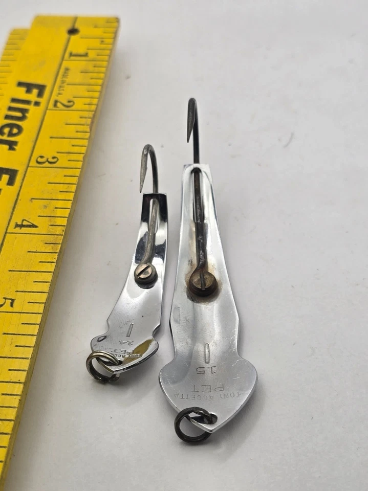 Лот из 2 Tony Accetta ложка 14 15 рыболовные приманки - Изображение 2 из 4