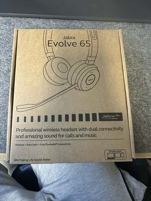 Jabra EVOLVE 65 MS Stereo Schwarz Ohrbedeckend Headset für PC