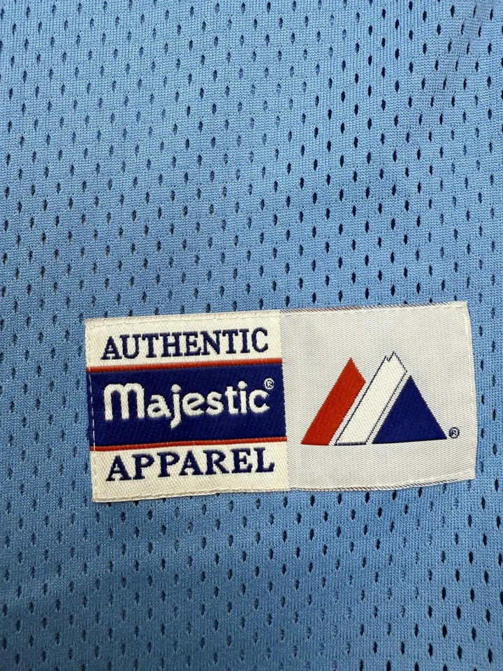 VTG North Carolina Tar Heels Jersey Mens XL NCAA Baseball Majestic Mesh Shirt - Image 3 of 4