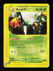 Beedrill 5/144 Skyridge Rare Pokemon Card