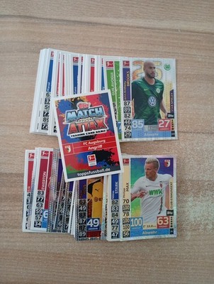 Topps Match Attax Bundesliga 2018/19 + Extra 61 vers. Karten