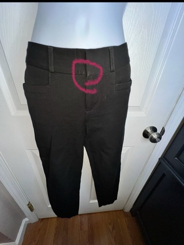 Banana Republic Damen 0 schwarz Martin Fit schmale knöchelhohe kurze Hose Anzughose XXS - Bild 16 von 17