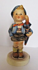 1972-1979 Hummel Figurine #198 Home From Market TMK-5 W Germany Boy Basket Pig