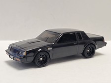 Hot Wheels Fast & Furious 1987 Buick Regal GNX Nero 1/64 Premium piloti reali