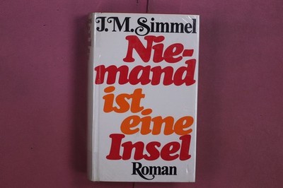 352128 Johannes Mario Simmel NIEMAND IST EINE INSEL Bertelsmann HC