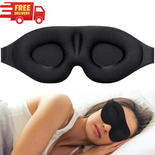 MZOO Luxury Sleep Eye Mask for Side Sleeper Men Women, Zero Eye Pressure 3D Mask