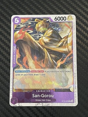 San-Gorou ST18-003 Holo Premium Booster Vol. 2 Foil MINT  