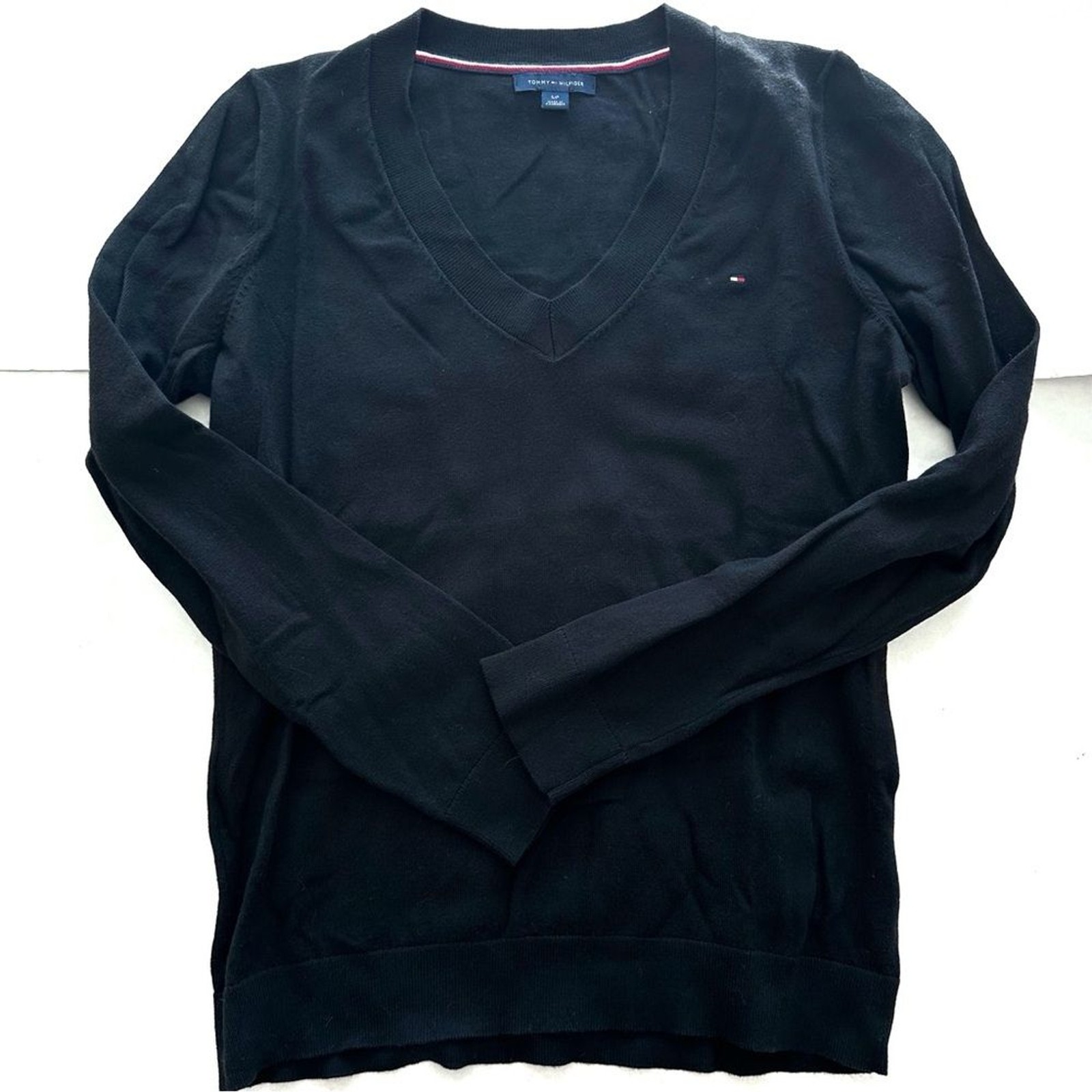 Tommy Hilfiger Essential Solid V-Neck Sweater, Co… - image 4