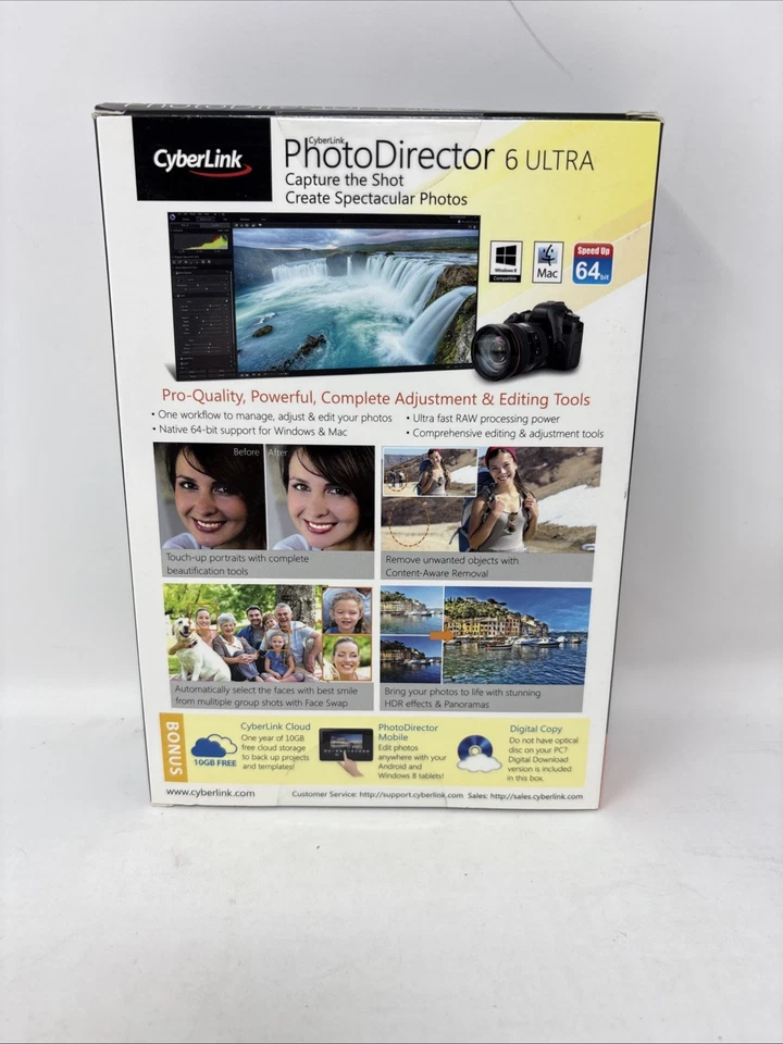 Cyberlink Photo Director PhotoDirector 6 Ultra  NEW  Open Box - Image 2 of 4