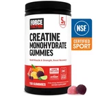 Force Factor Creatine Monohydrate Gummies 5g Dose 150 ct EXP 06/27