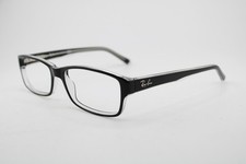 RAY-BAN RB 5169 2034 BLACK CLEAR SILVER AUTHENTIC EYEGLASSES 54-16