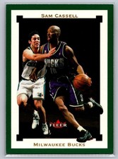 2002 - 03 Fleer Premium - Sam Cassell #EM45 Emerald /300