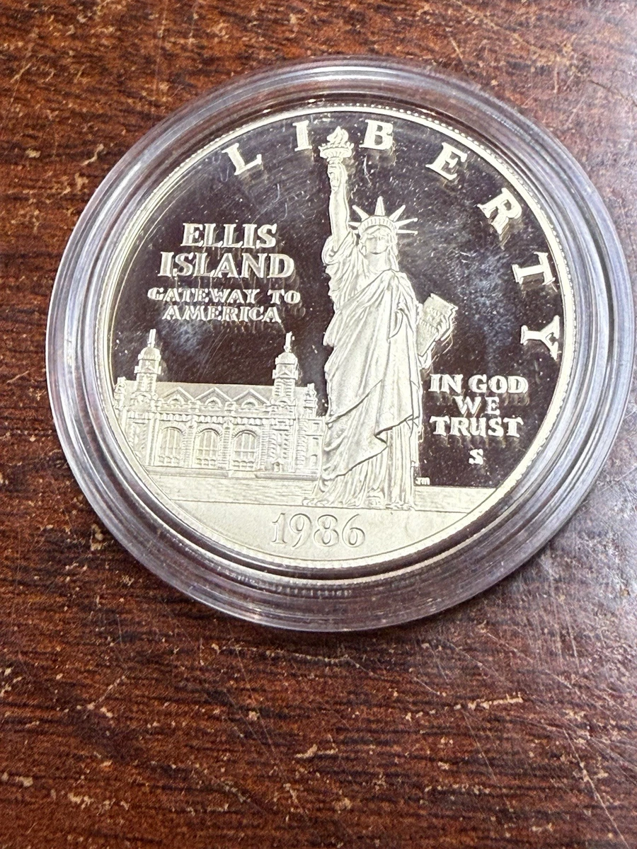 Ellis Island Liberty Coin 1986 for sale | eBay