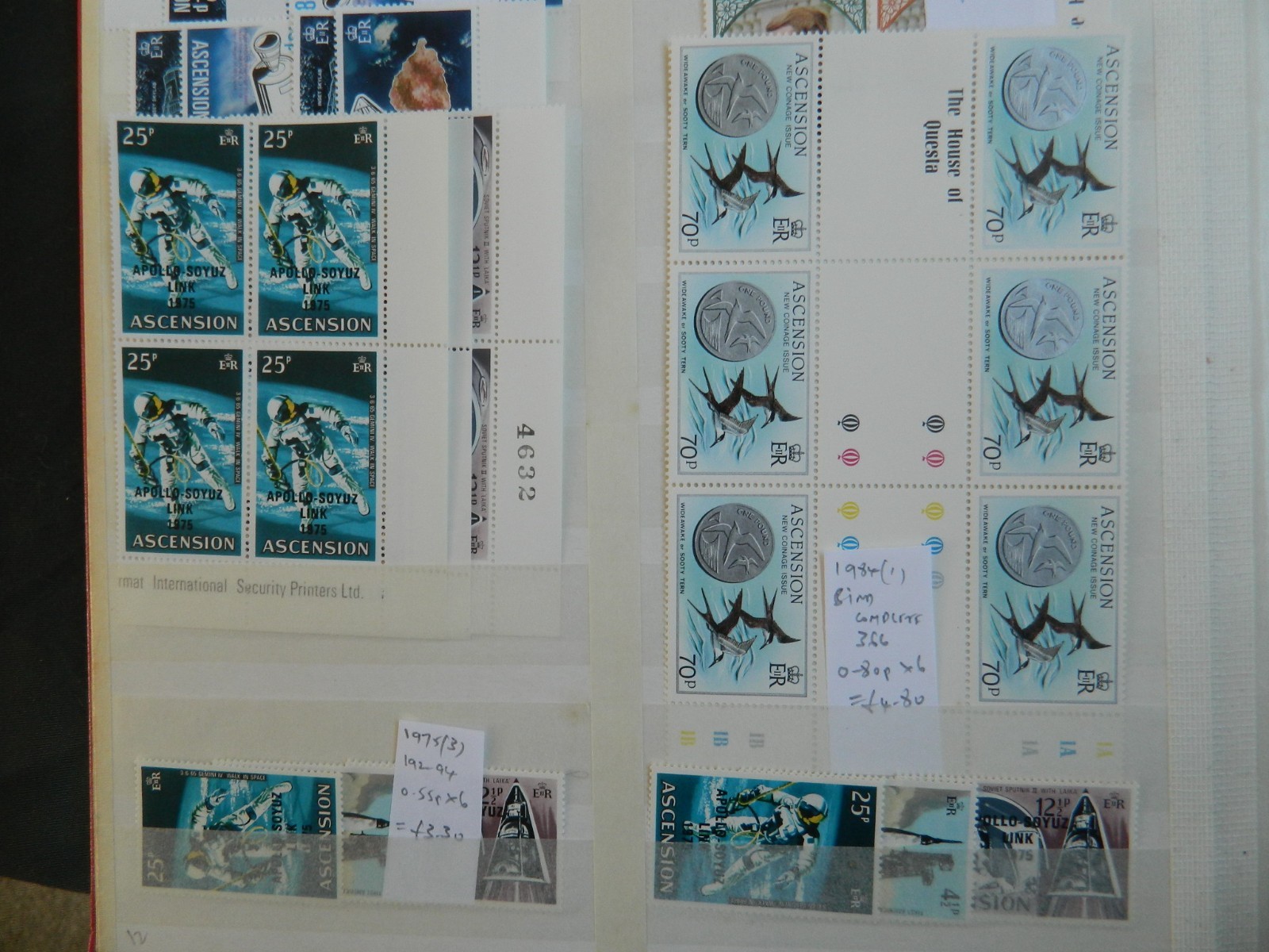 BR. COMMONWEALTH SOUTH ATLANTIC ISLANDS GEORGE V-QEII STAMPS COLLECTION