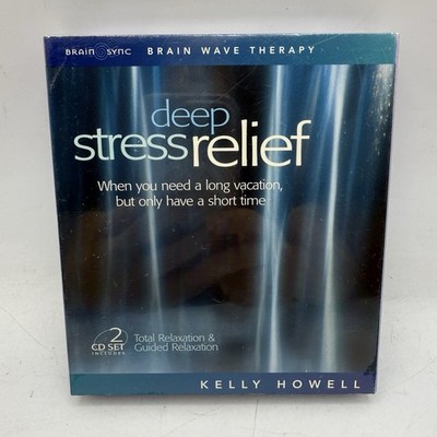 Deep Stress Relief: Total & Guided Relaxation (CD 2 Disc Set) Brain Wave Therapy