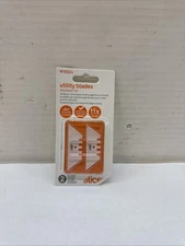 Replacement Universal Utility Safety Razor Blade Rounded Tip-2 Pack Slice 10524
