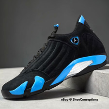 Jordan 14 Retro Black University Blue for Sale | Authenticity