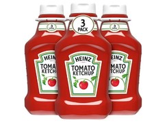 Heinz Original Tomato Ketchup, 44 Oz., 3 Pk.