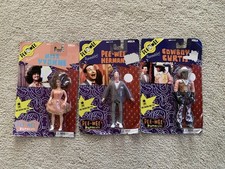 Pee-Wee’s Playhouse NECA Figurines Set Pee-Wee Herman Cowboy Curtis Miss Yvonne Pee-Wee’s Playhouse NECA Figurines Set Pee-Wee Herman Cowboy Curtis Miss Yvonne