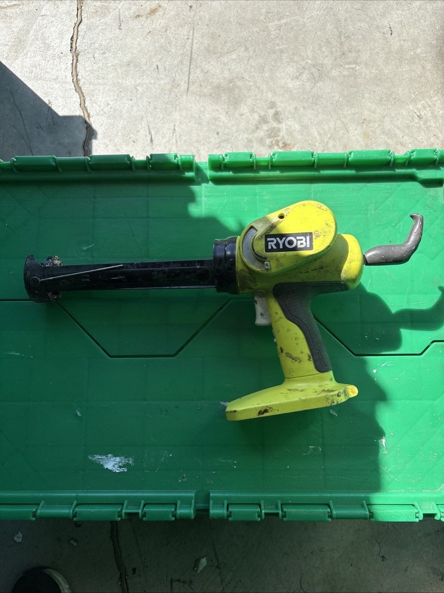 Used Ryobi 18V ONE+ Power Caulk & Adhesive Gun TOOL ONLY OEM 544