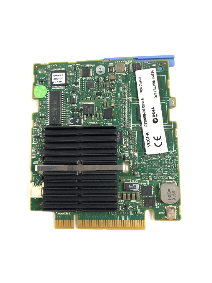 Dell Perc 6/I Modular SAS RAID Controller For Dell PowerEdge M610 Server H145K - Image 3 of 4