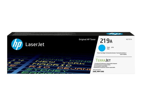 HP 219A / W2191A Toner cyan - Bild 1 von 4