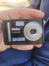 Vivitar ViviCam 8018 8.1MP Digital Camera - Black