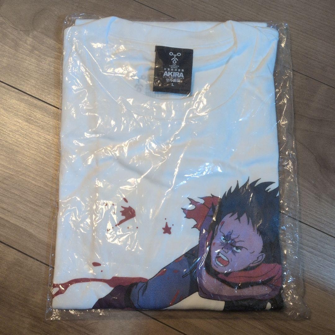 AKIRA Anime Personaje Camiseta Blanco