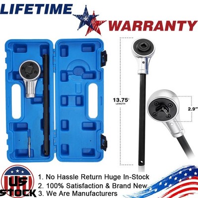 1/2'' Drive Torque Wrench 2200 Foot-Pound Heavy Duty Torque Multiplier Wrench New