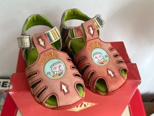 vintage Olily summer beach sandals shoes kids children toddler size 24 