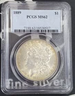1889-P US Morgan Silver Dollar - PCGS MS 62