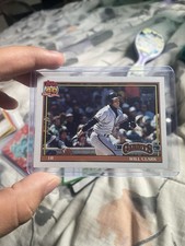 Topps 1991 Will Clark San Francisco Giants #500 Base Set MLB Card