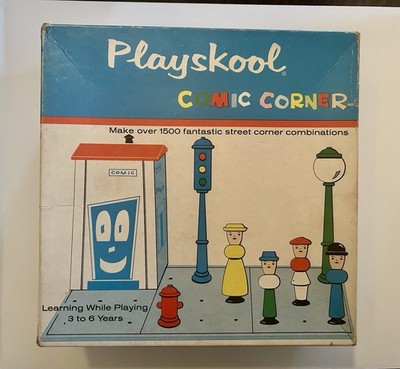 1950 s Playskool #247 Comic Corner Playset.