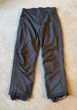 VTG Obermeyer Men's Black Side Zip Ski Snowboard Snow Pants - Size XL Long