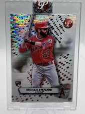 2023 Topps Pristine - Michael Stefanic #76 Pristine Pulsar Refractor (RC) A52
