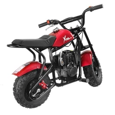 Pocket Bike Pit 40cc Mini Dirt Bike Motorcycle Gas-Power for Kids & Teens, Red