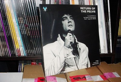 Elvis 2LP Return Of The Pelvis - Recorded Live In Vegas 1969 (rare)