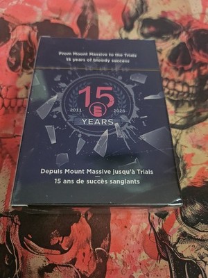RED BARRELS 15-YEAR ANNIVERSARY PLAYING CARDS The Outlast Trials LE New Sealed