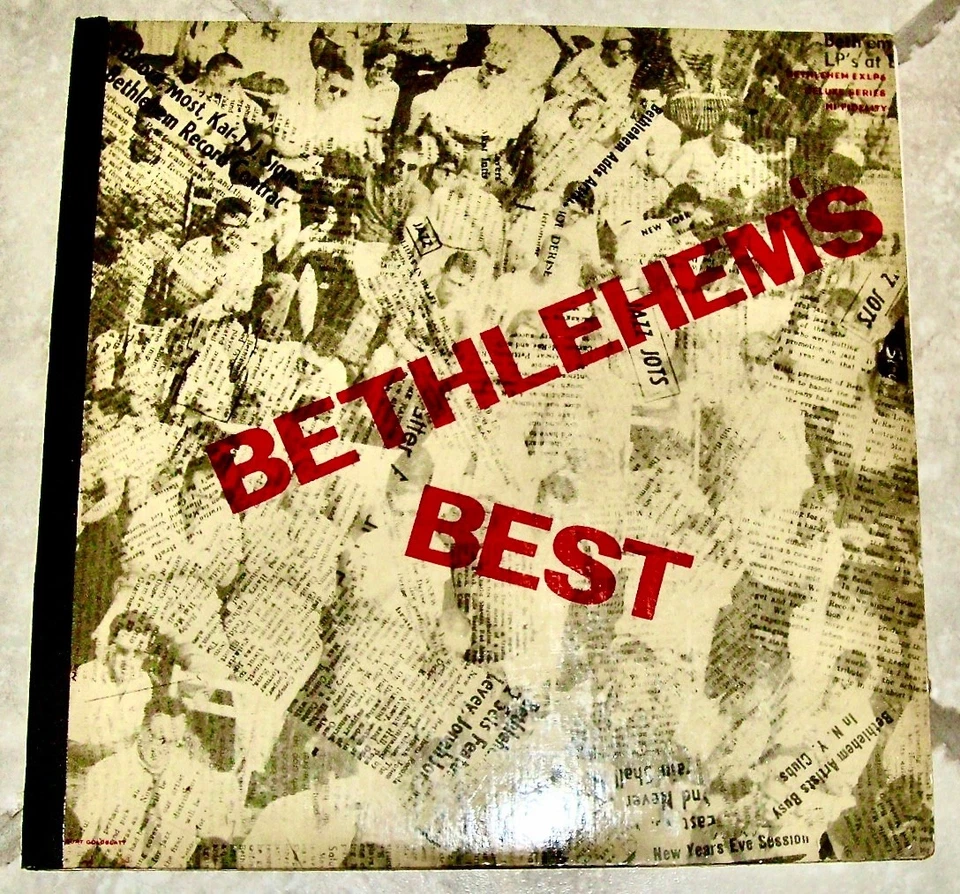 RARE 1950's Bethlehem Records: Bethlehem's Best Jazz-3 LP's / Porgy & Bess-3LP's Foto 2 de 4