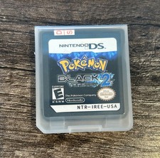 Pokemon Black 2 Version for Nintendo DS/NDS/3DS game w/ case 2012 Very Good US