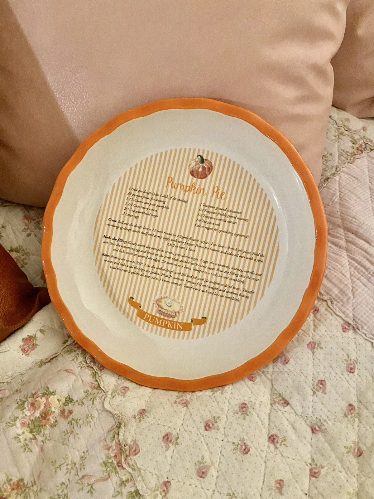 Simply Homemade Pumpkin Pie Dish 9-inch