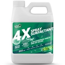 32oz 4X Non Ionic Surfactant - Makes 250 Gallons - Nonionic Wetting Agent  ...