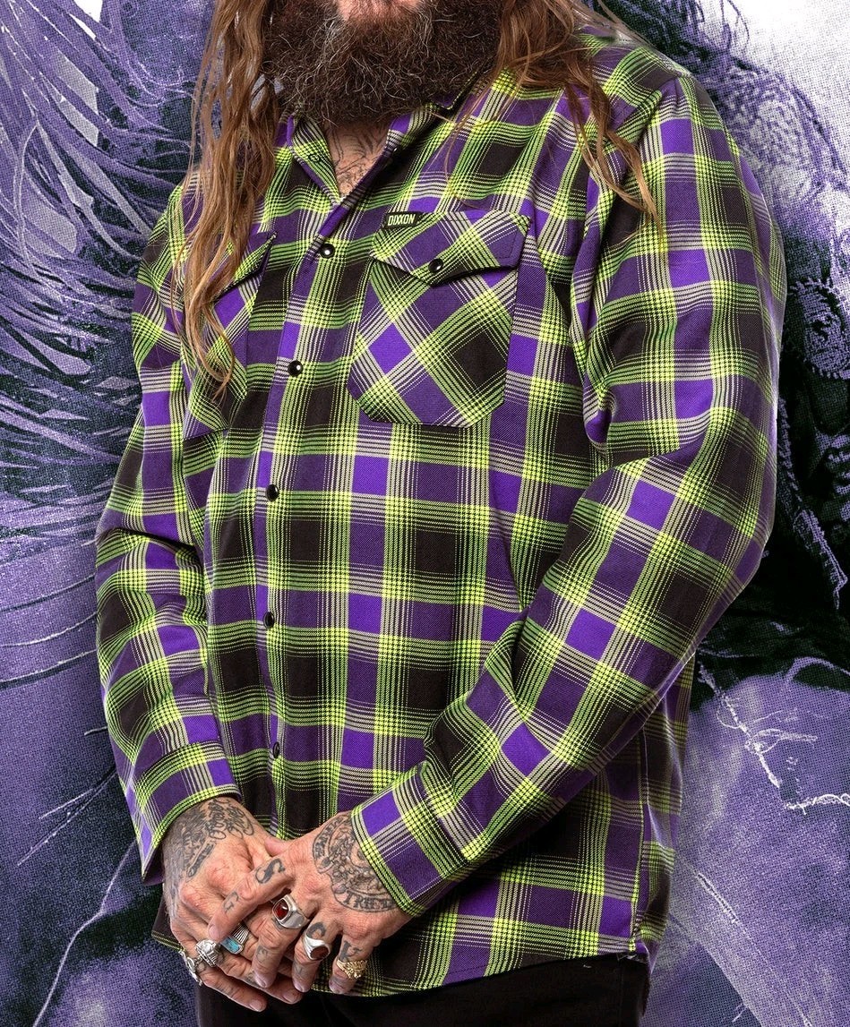 Dixxon Flannel Co "Rob Zombie" Men's Large Shirt Sold Out New With Tags In Bag