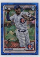 2020 Bowman Chrome Draft Sapphire Edition Ed Howard #BD-98 1oq8