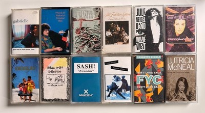 12x MC Kassetten Sammlung 90er Pop Dance Eurodance Tina Turner Erasure Sash!