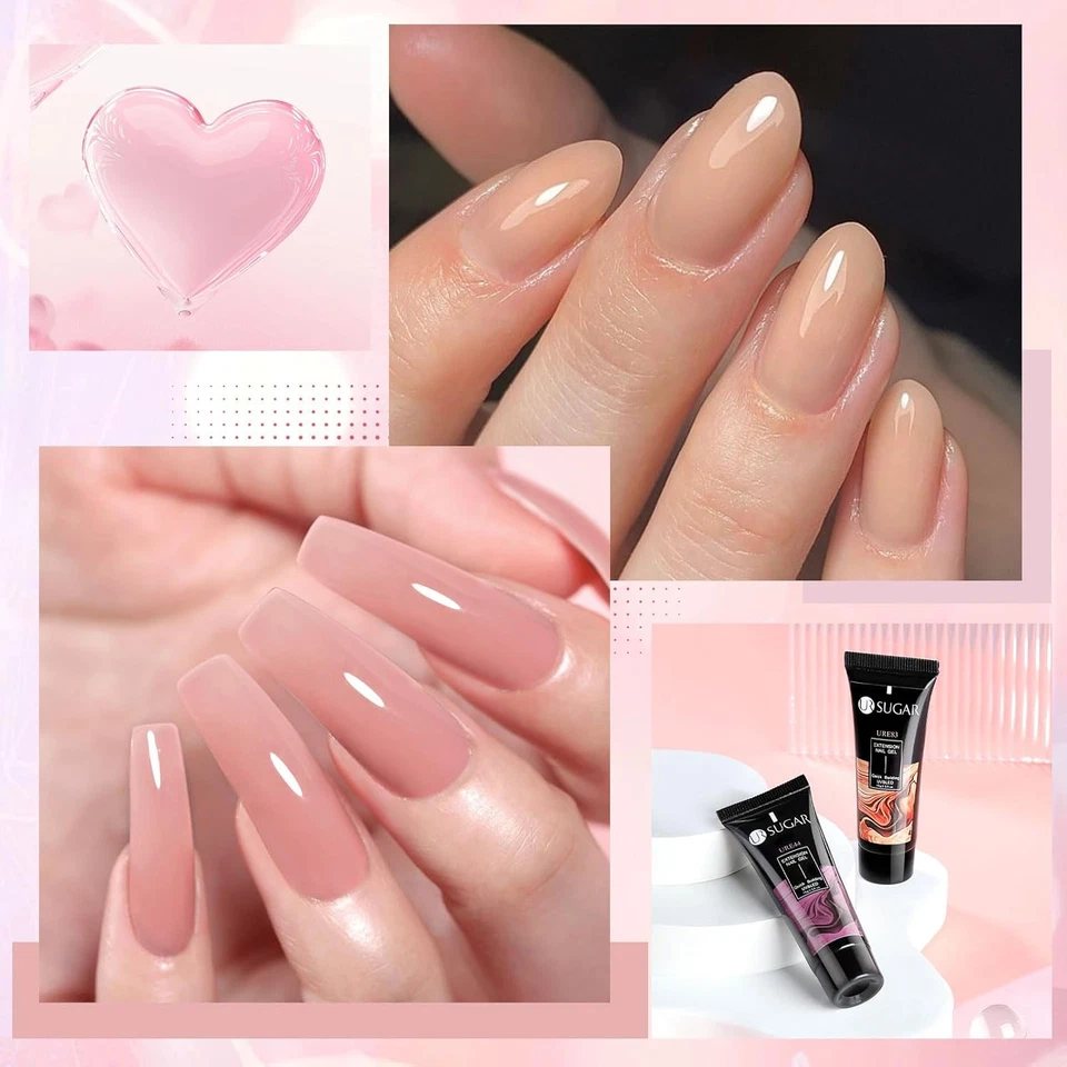 Polygel Farben 6 Nagelverlängerung Builder Gel Nägel Fräser Extension 15ml - Bild 2 von 4