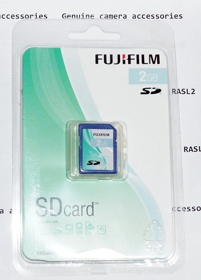 Genuine FujiFilm 2GB SD Memory Card for Finepix F47fd F40fd, F480, T200 T300, AV - Image 4 of 4