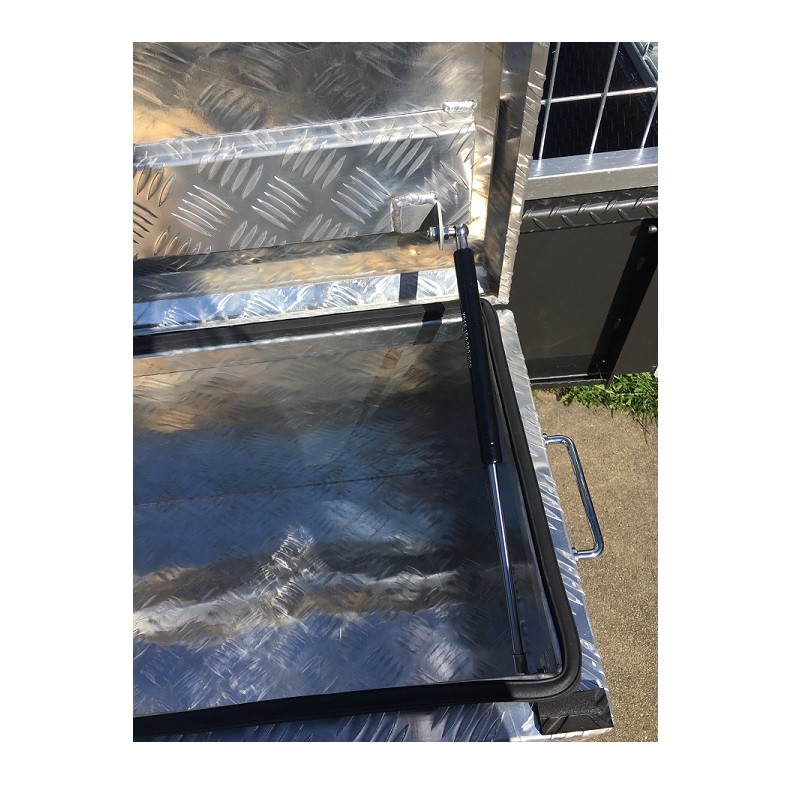 Aluminium heavy duty Caravan Trailer Draw Bar Toolbox Drawbar Tool Box TB5 eBay