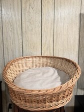 A cozy house for your cat or small dog, made of natural ecological wicker.   