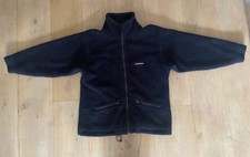 Vintage Ladies Berghaus Gemini Madison Borg Navy Blue Fleece Jacket Size 16 Vgc